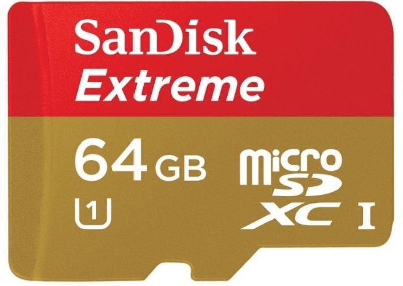 SanDisk Extreme microSDXC klasse 10-foto